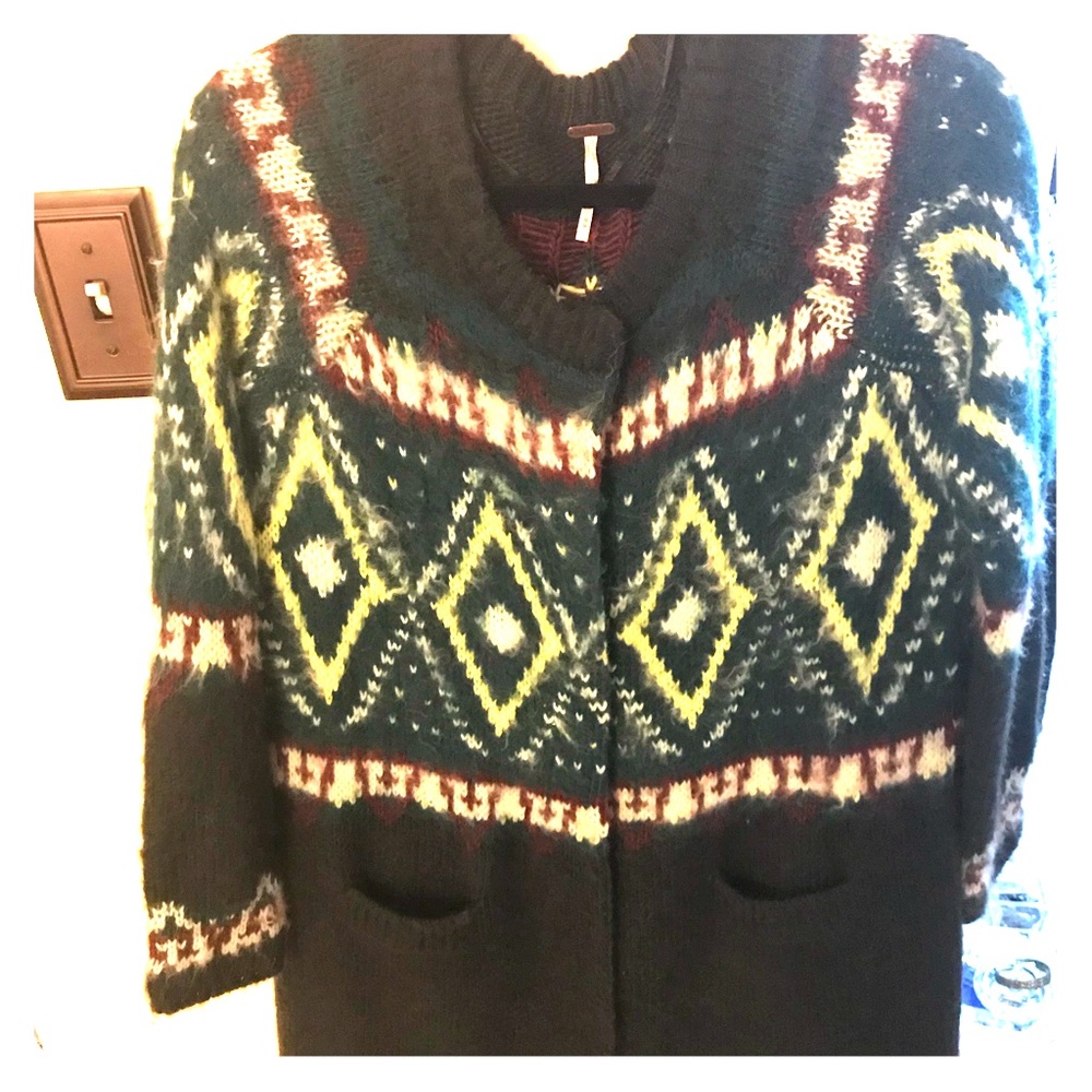 Free People sweater cardigan